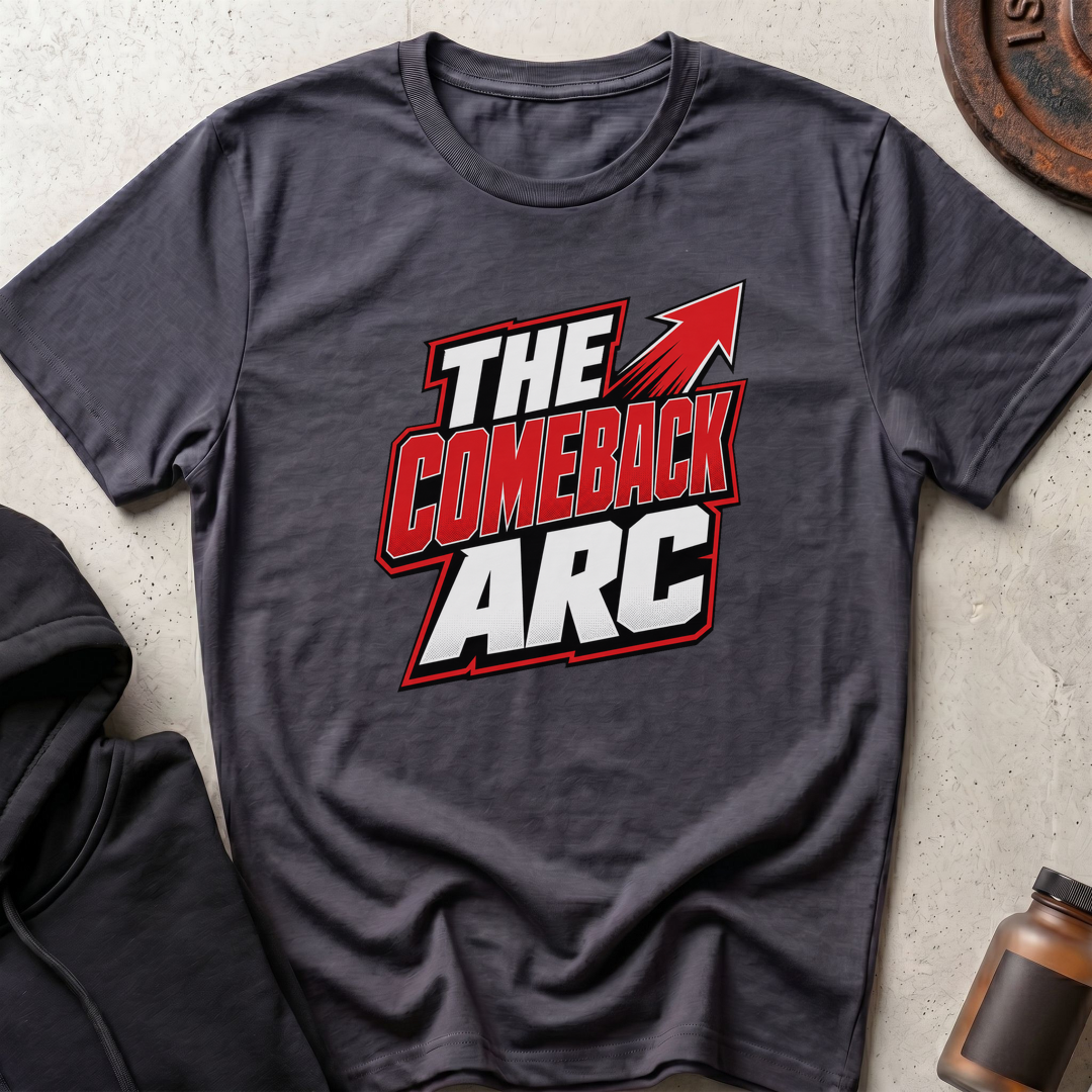 The Comeback Arc Adult Training Arc T-shirt