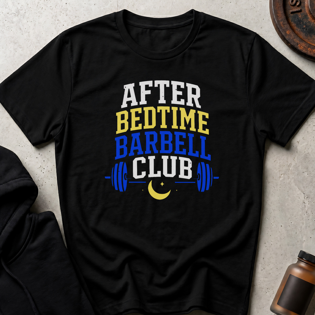 After Bedtime Barbell Club Alt 2 T-shirt