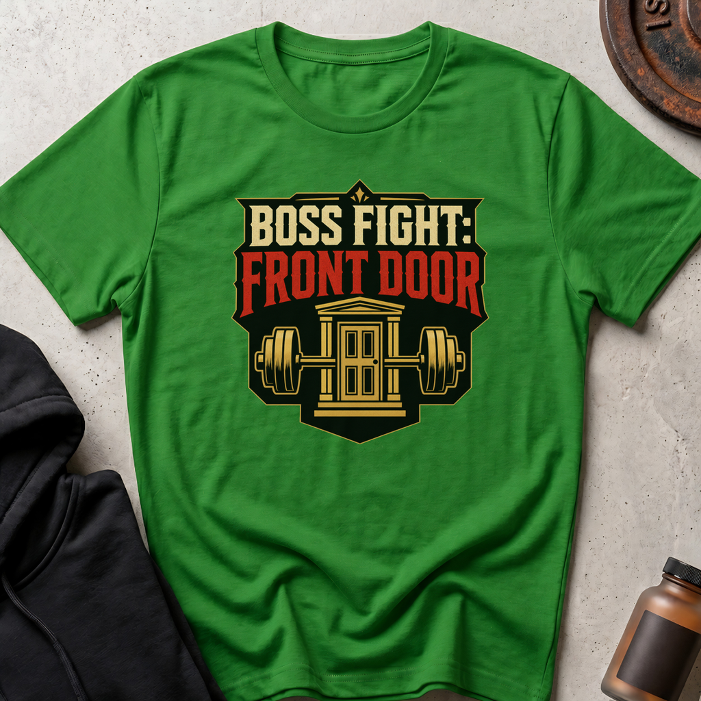 Boss Fight Front Door T-shirt