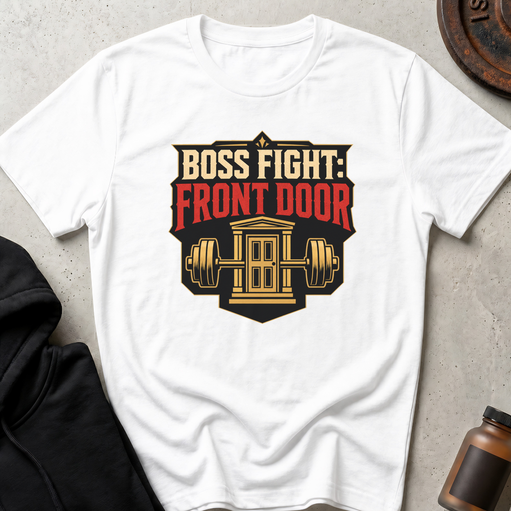 Boss Fight Front Door T-shirt
