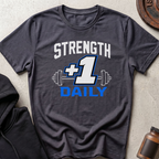 Strength Plus One Daily RPG Gym T-shirt