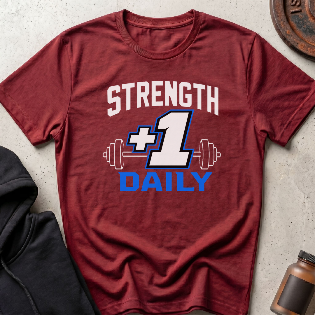 Strength Plus One Daily RPG Gym T-shirt