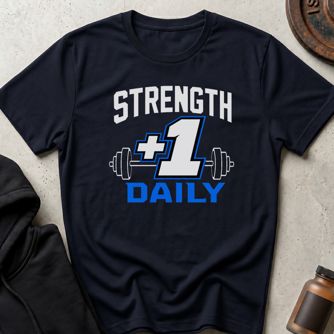 Strength Plus One Daily RPG Gym T-shirt