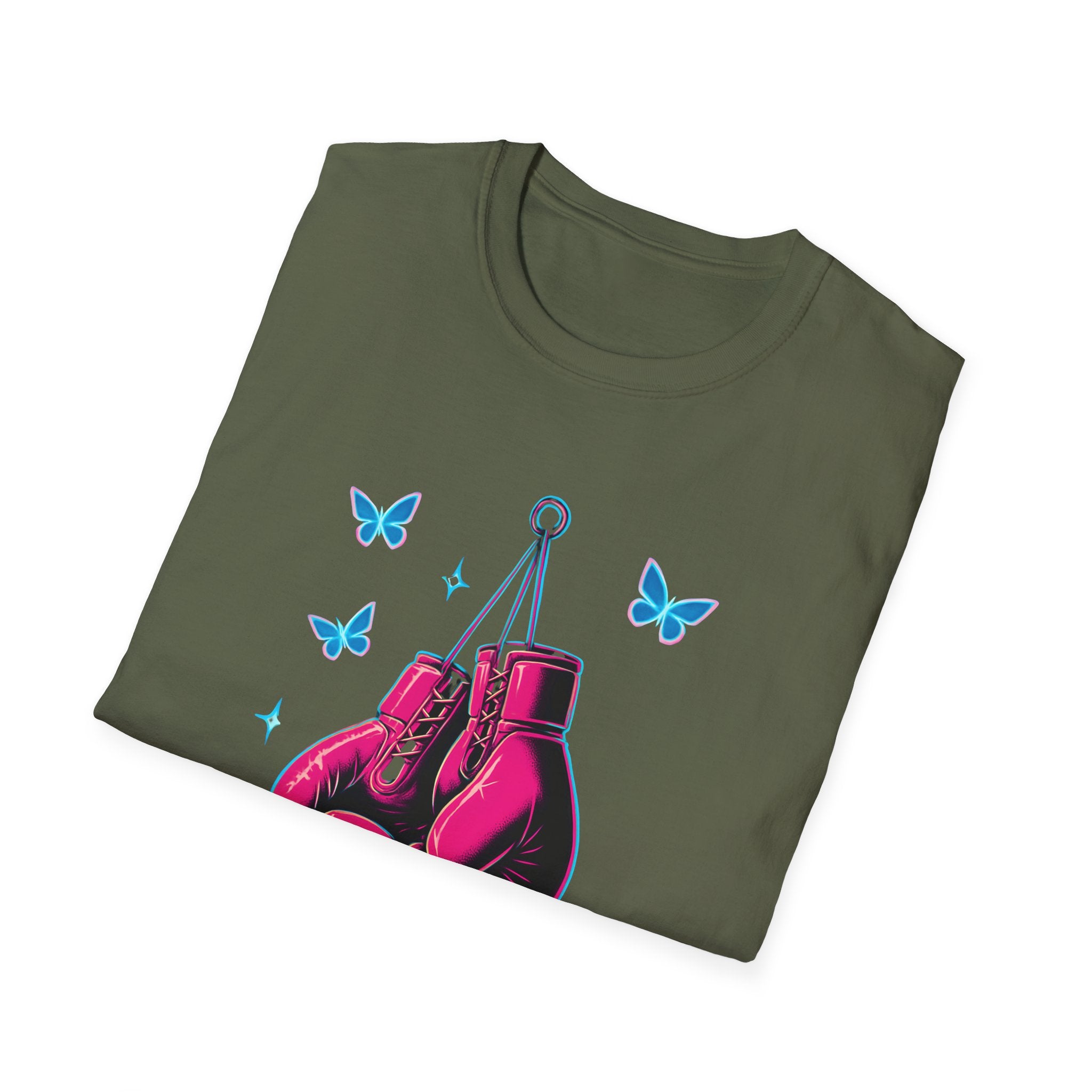 Hanging Neon Boxing Gloves T-Shirt