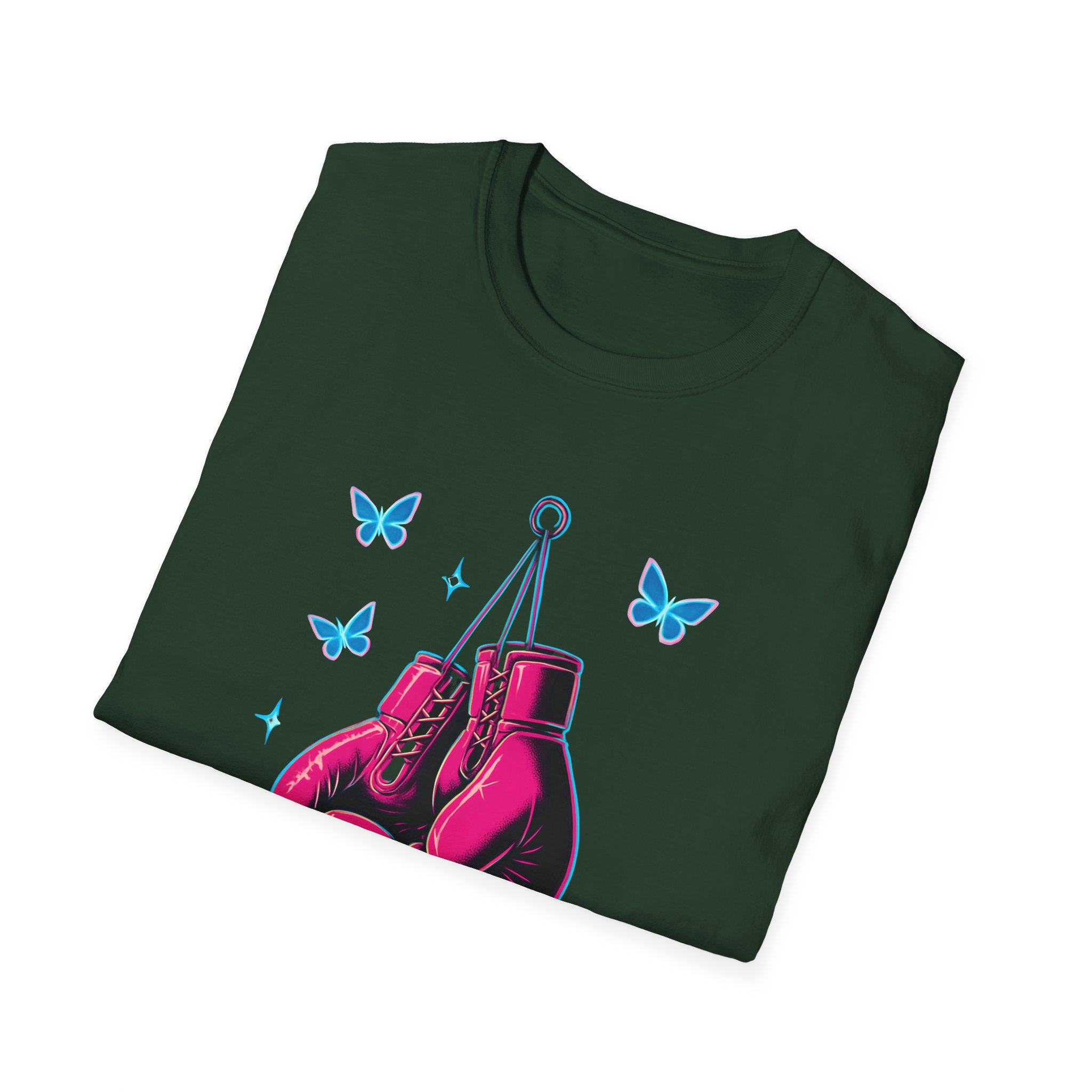 Hanging Neon Boxing Gloves T-Shirt