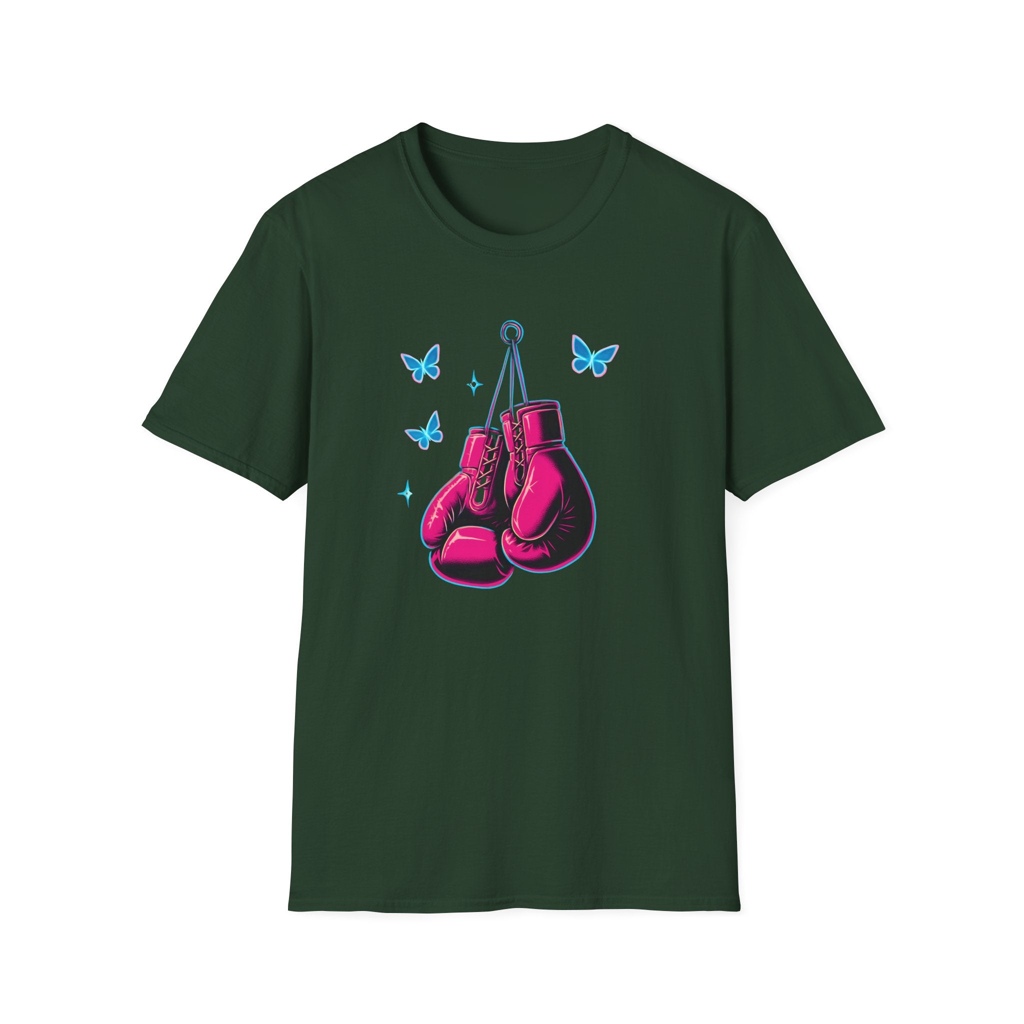 Hanging Neon Boxing Gloves T-Shirt