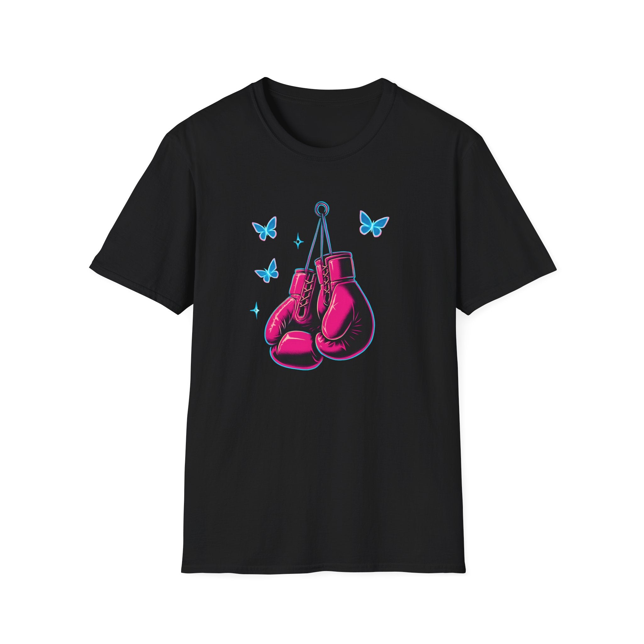 Hanging Neon Boxing Gloves T-Shirt